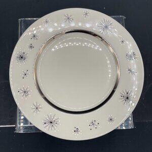 Fine Arts Fine China Romance of the Stars Bread and Butter Plate Black White Ato